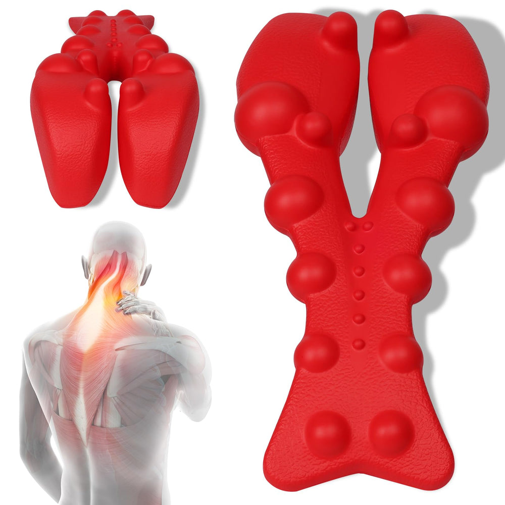 Zlisnahy cervical massage pillow front view for targeted neck relief
