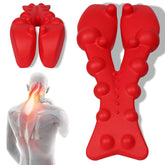 Zlisnahy cervical massage pillow front view for targeted neck relief