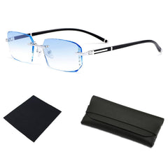 ZLLCXR Clarity Blue Glasses with blue light filter for reduced screen strain.