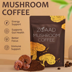 Instant powder dissolving in water for quick energy with ZOAAD.