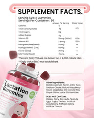ZonaVitalis Lactation Gummies fenugreek ingredient highlighted for traditional lactation support