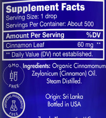 Zongle Therapeutics cinnamon leaf oil quality illustration highlights purity for edible use.