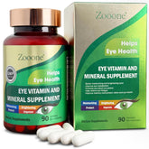 Zooone Lutein & Zeaxanthin bottle front view for daily eye support.