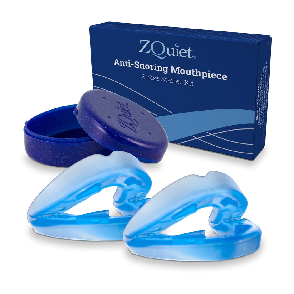 ZQuiet starter pack with two sizes for personalized sleep comfort