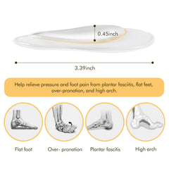 ZUCNANA self-stick back keeps inserts securely in place during daily activities.