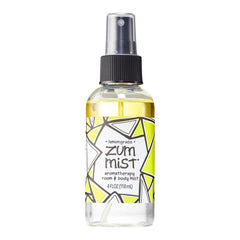 Zum Mist bottle closeup with lemongrass aroma