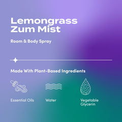 Zum Mist spritz application for quick body and room refresh