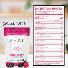 Zurvita Zeal for Life wild berry scoop for precise serving.
