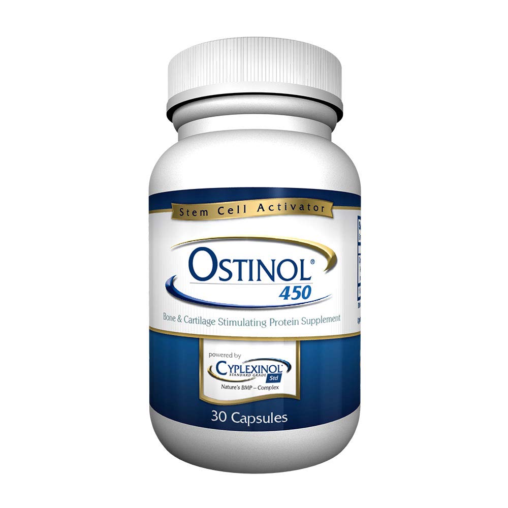 ZyCal Ostinol Standard bottle front showing packaging for potential joint and bone support