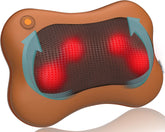 Zyllion Shiatsu back and neck massager with heat targets upper back and neck relief