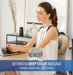 Zyllion ZMA-13 heat function provides soothing warmth during sessions