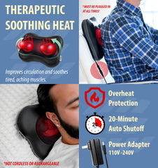 Zyllion ZMA-13 heat function image highlighting soothing warmth