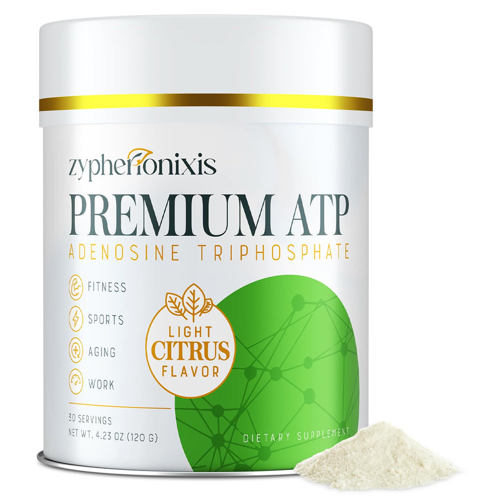 Zypherionixis ATP bottle promotes steady energy support for workouts