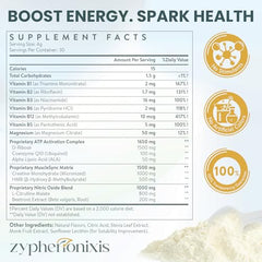 Zypherionixis ATP powder scoop for precise daily servings