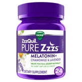 ZzzQuil PURE Zzzs gomitas frambuesa y vainilla para la noche