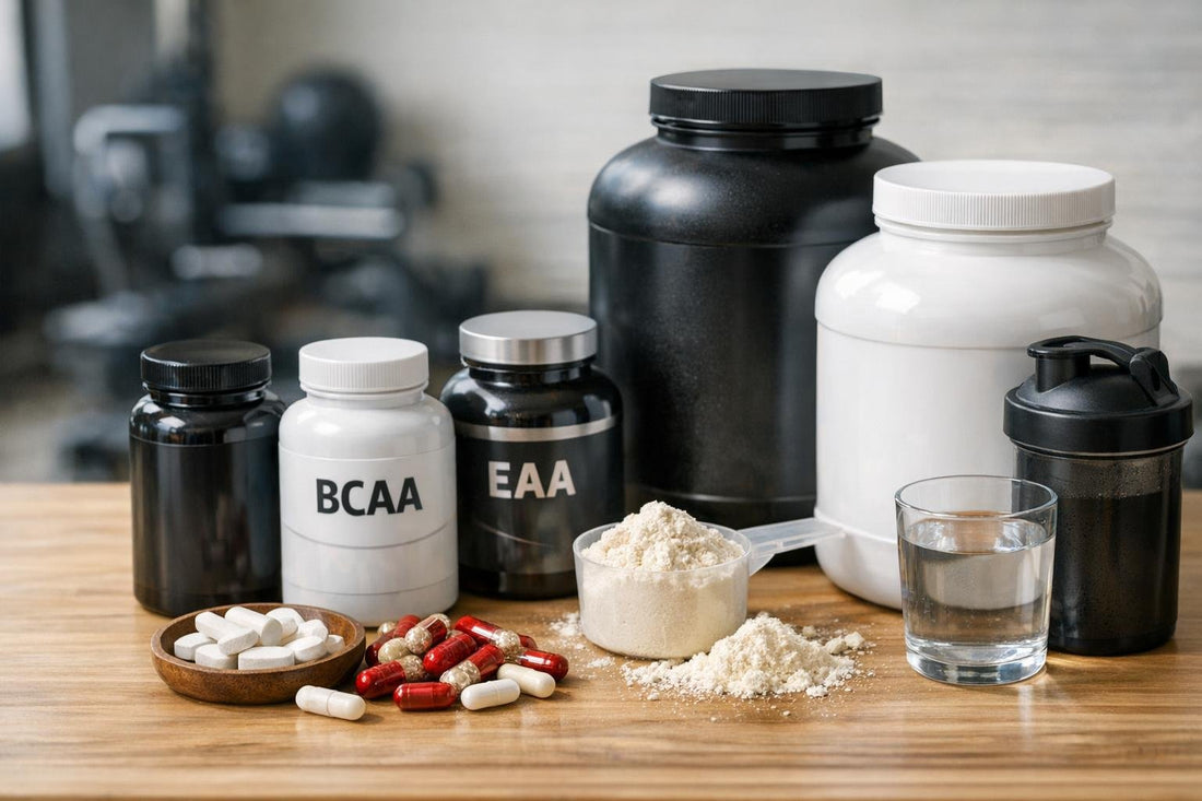 Amino acid supplements and protein powders