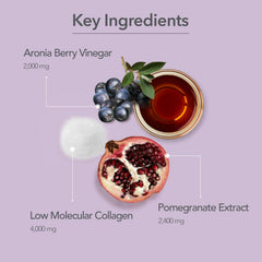 107 ARONIA aronia vinegar close-up underscores fermented extract for daily wellness.