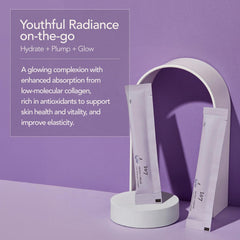107 ARONIA jelly stick image highlights 4000mg collagen for skin nourishment.