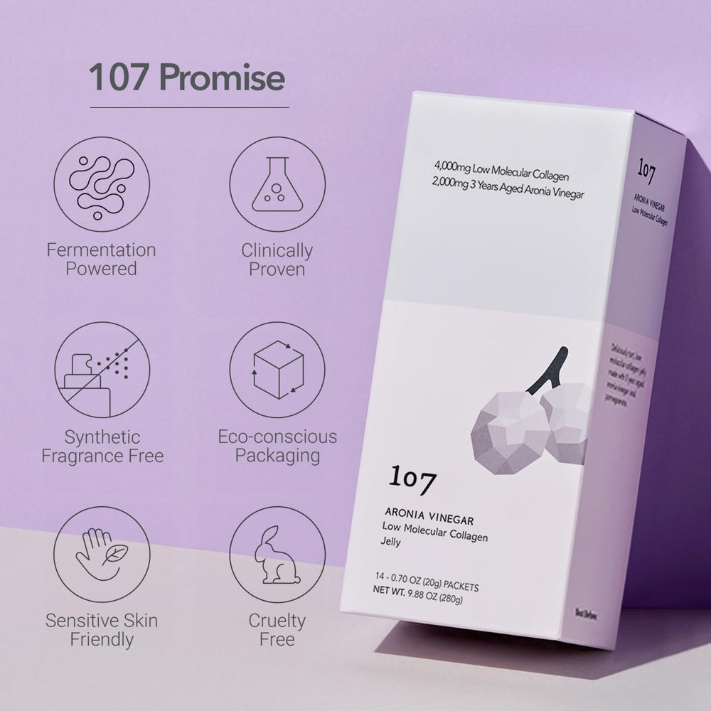 107 ARONIA clean ingredients label conveys safe daily supplementation.