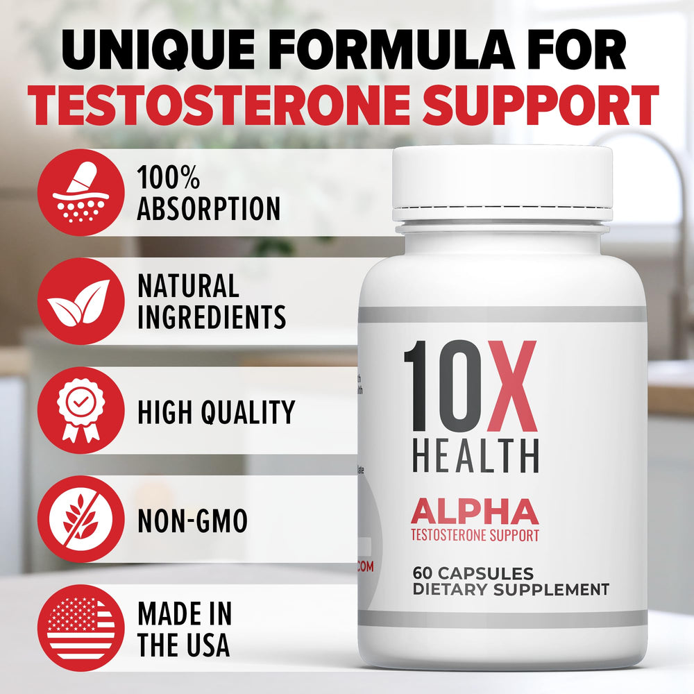 Daily use scene with 10X Health Alpha in a routine