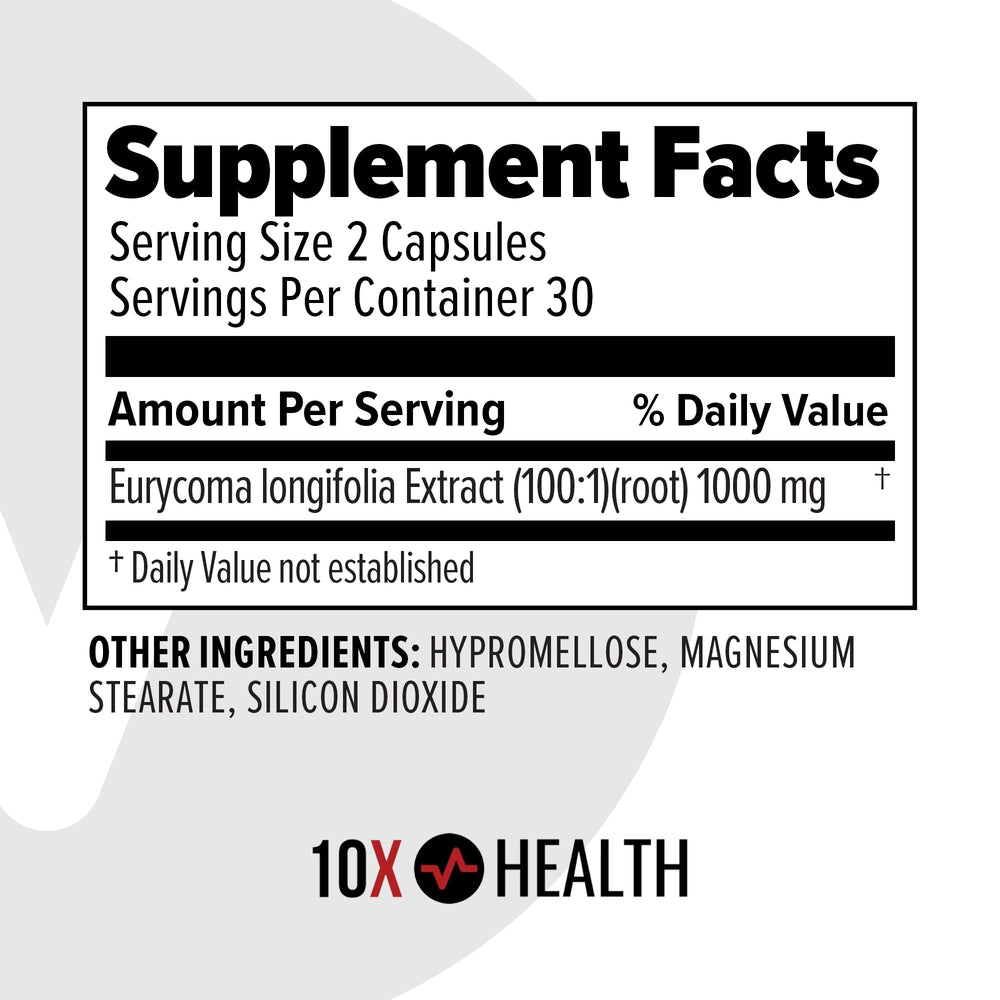 Workout setup featuring 10X Health Alpha as a stamina booster