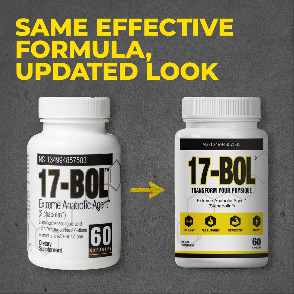 Label detail of 17-BOL Avry Labs Extreme Anabolic with Stenabolin blend and guidance
