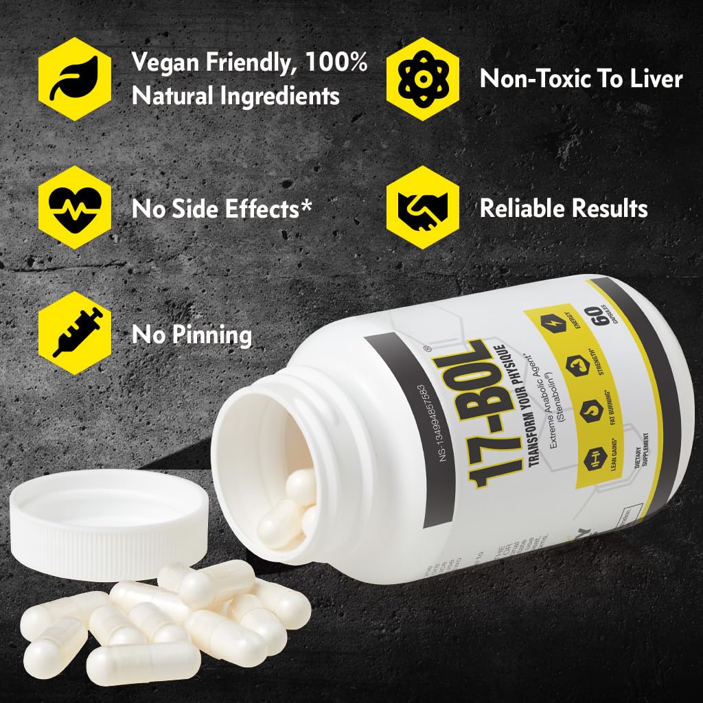 Scoop and serving of 17-BOL Avry Labs Extreme Anabolic