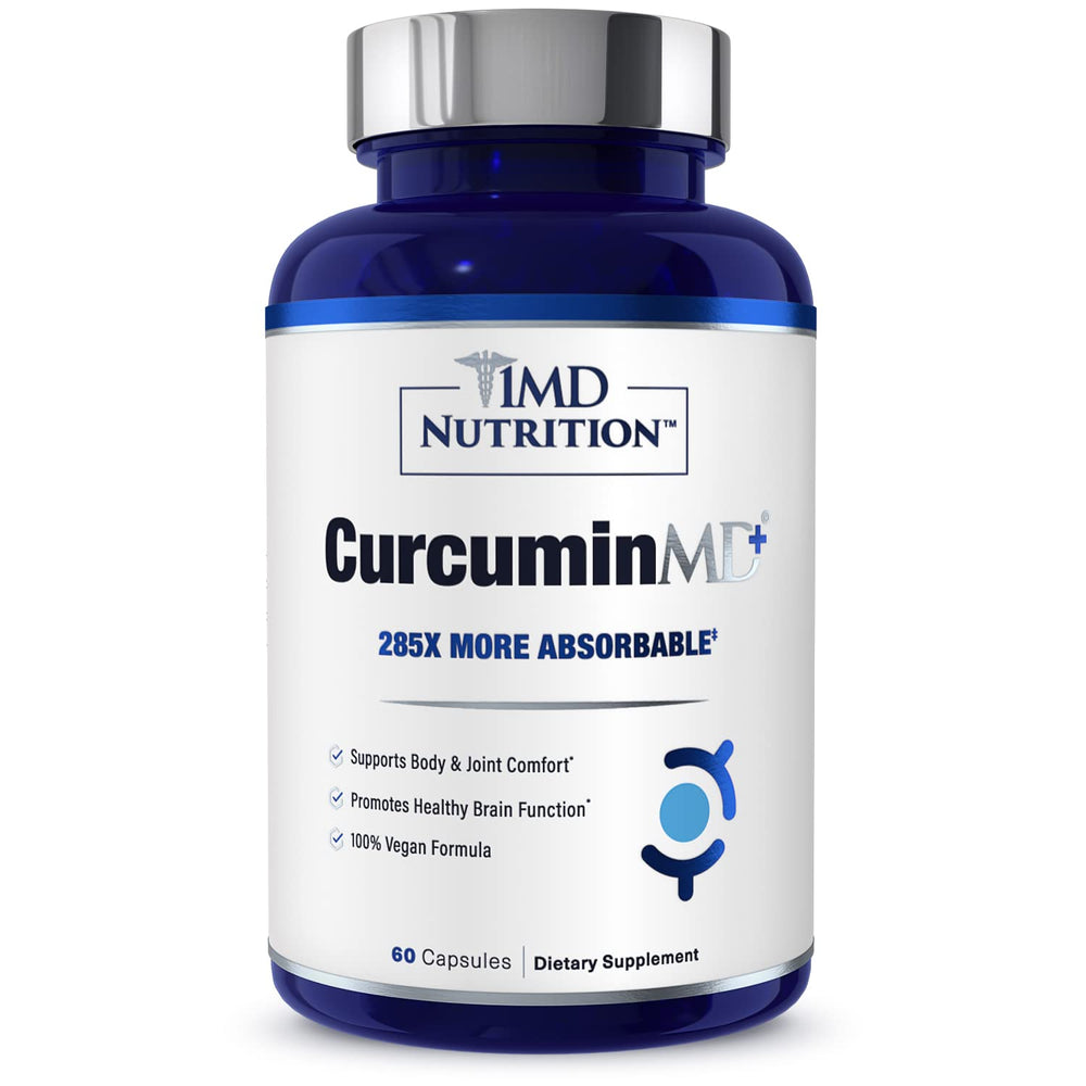 1MD CurcuminMD Plus bottle front with joint support potential