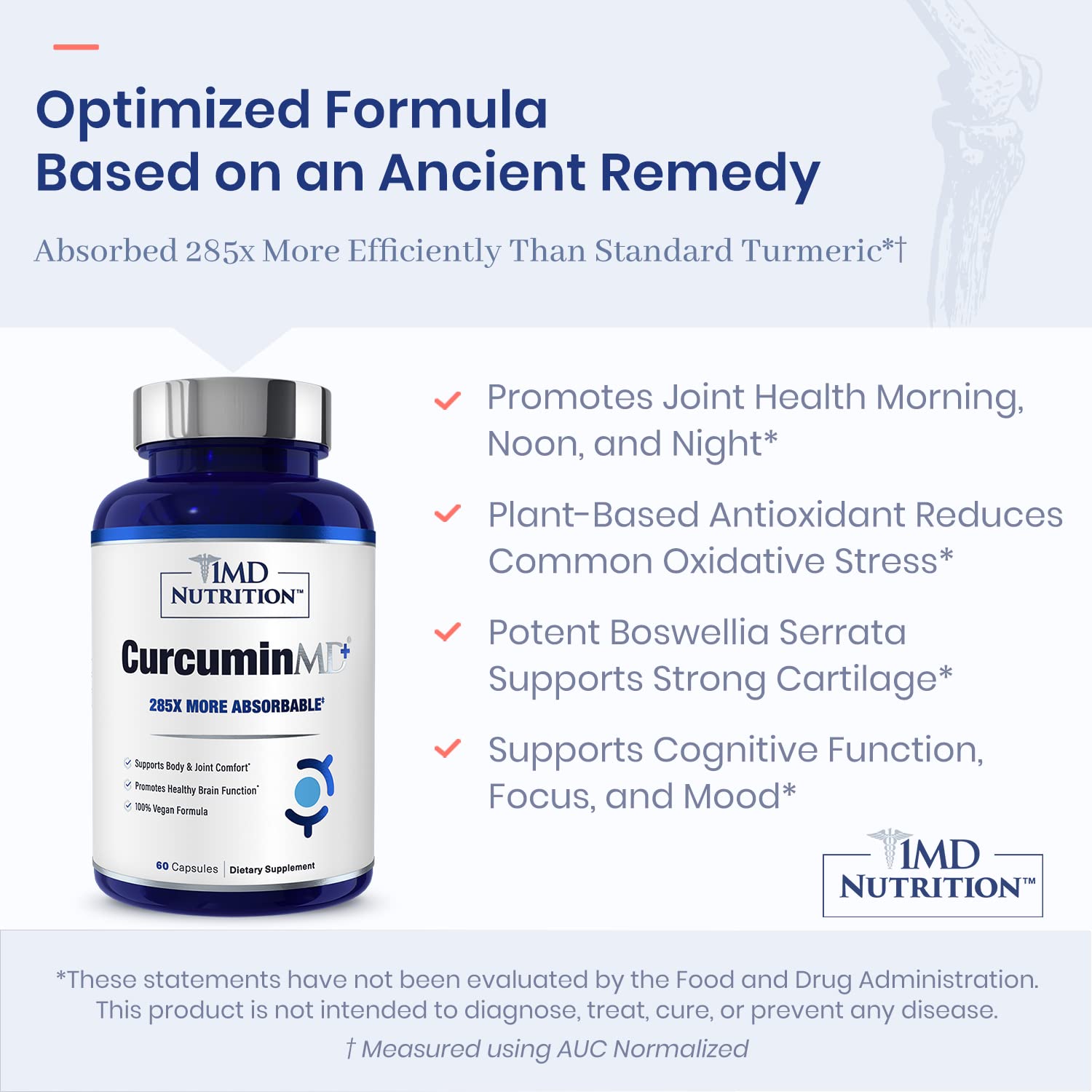 1MD CurcuminMD Plus Longvida optimized curcumin diagram for absorption