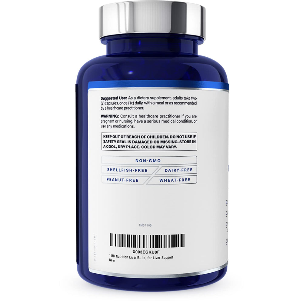 1MD LiverMD two-pack display illustrating value and convenience for ongoing use