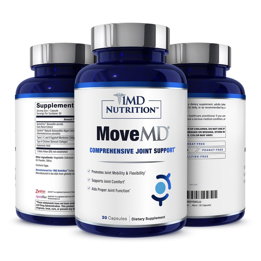 1MD MoveMD bottle shown for daily joint support and convenience