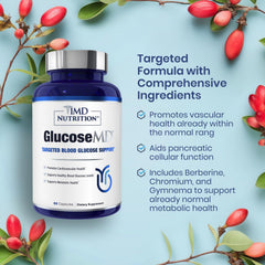 1MD Nutrition Chromium-Berberine-Neem label – highlights metabolic wellness ingredients