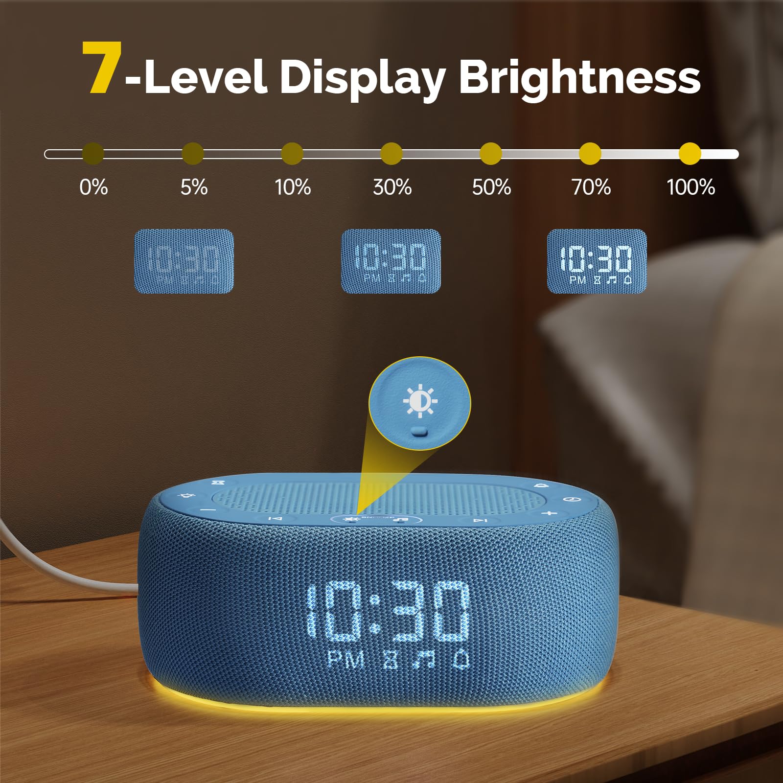 1Mii memory function keeps your last setup for easy nightly use.
