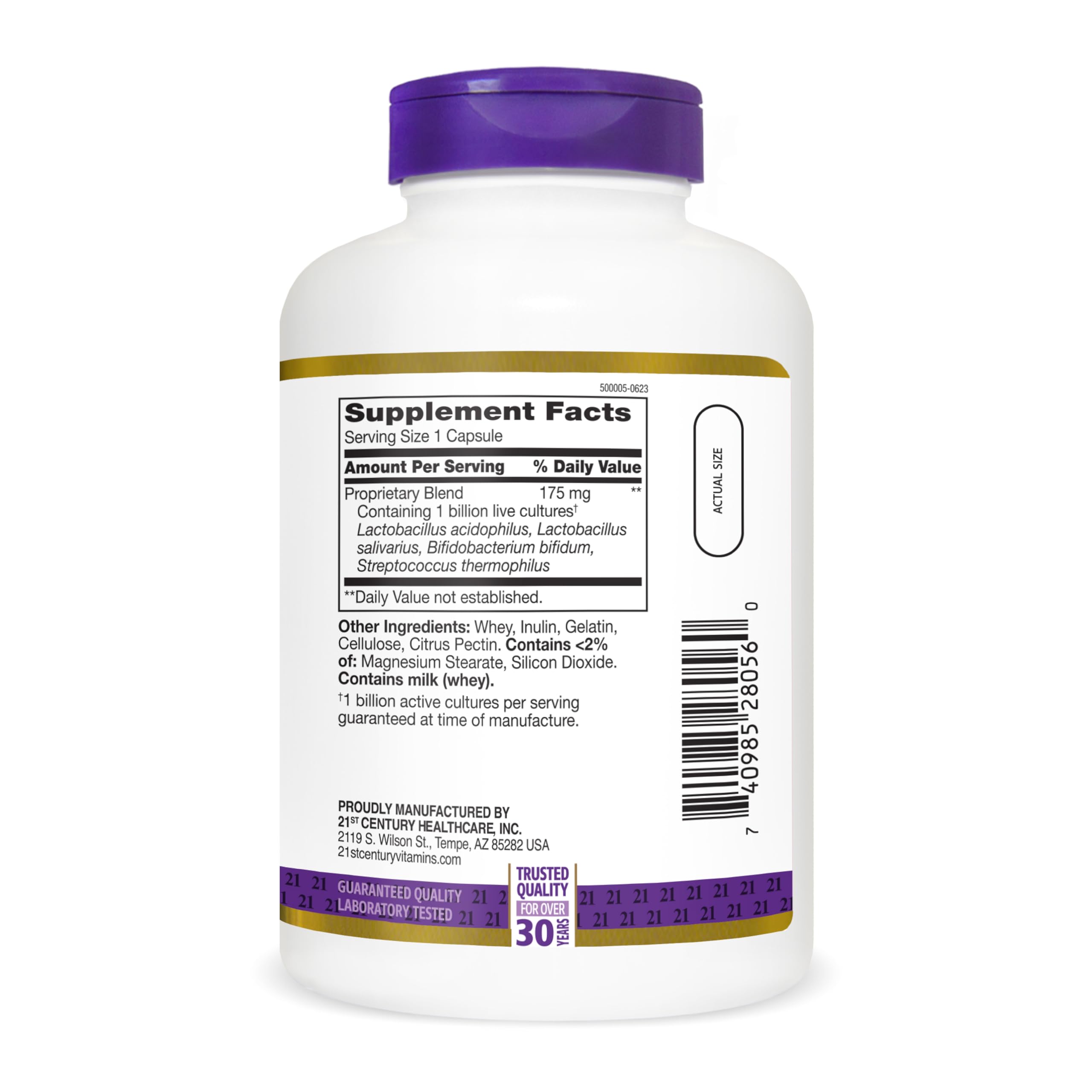 21st Century Acidophilus travel-pack enables probiotic routine on the go