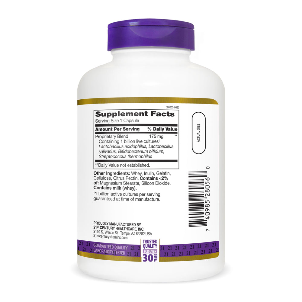 21st Century Acidophilus travel-pack enables probiotic routine on the go