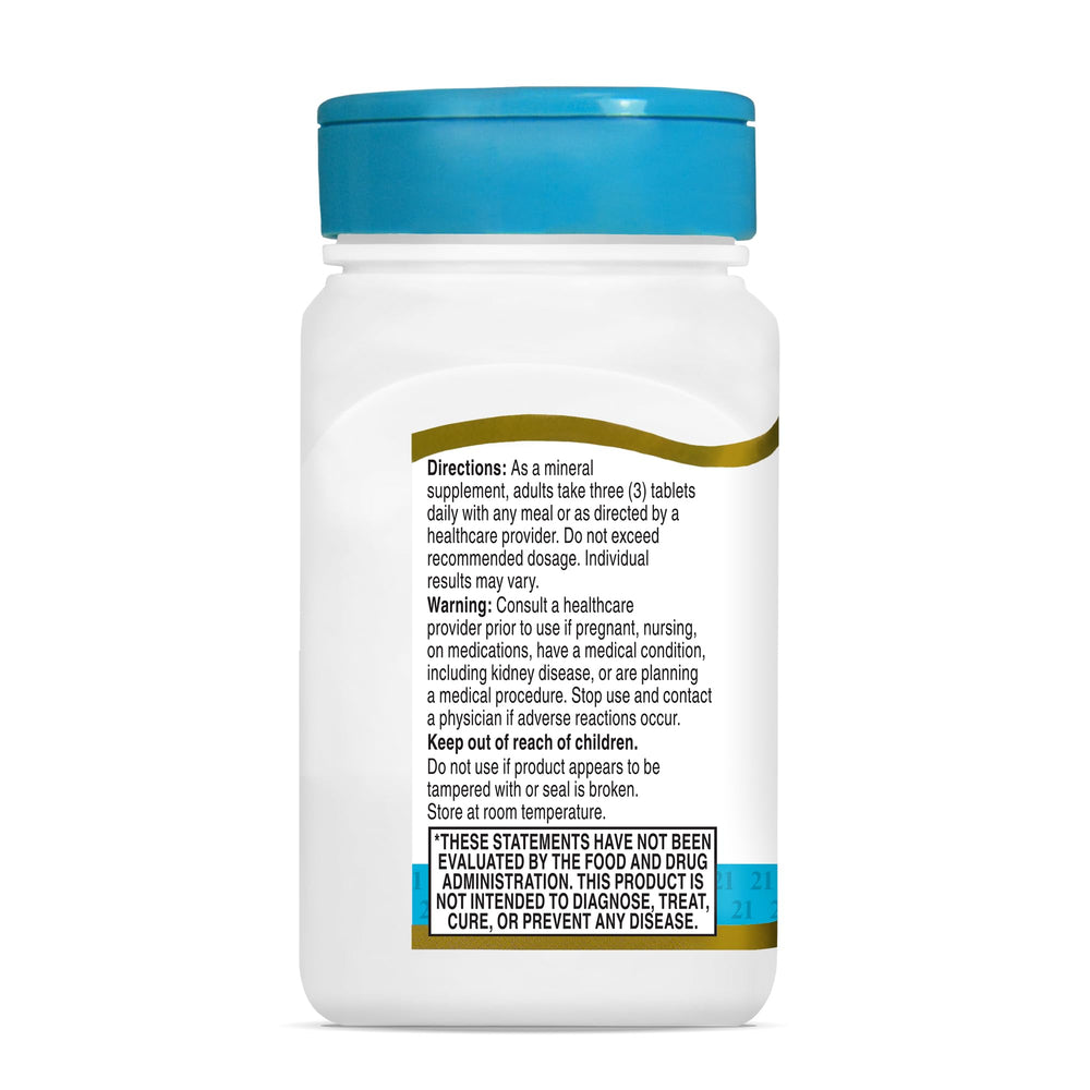 21st Century Cal Mag Zinc D tablets daily use suggestion