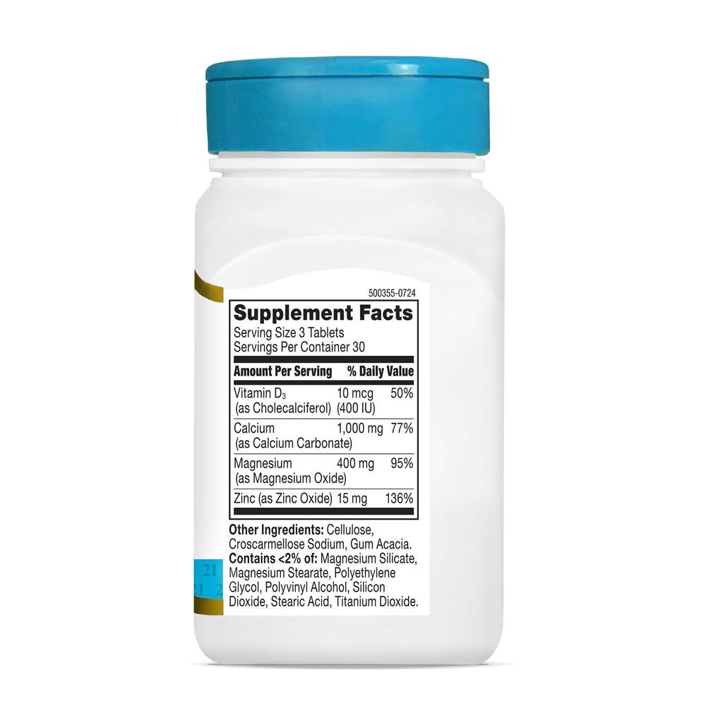 21st Century Cal Mag Zinc D tablets gluten free icon