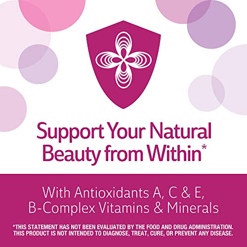 21st Century Hair Skin Nails bottle back, ingredients and directions