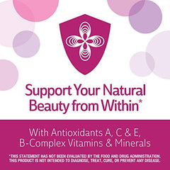 21st Century Hair Skin Nails bottle back, ingredients and directions