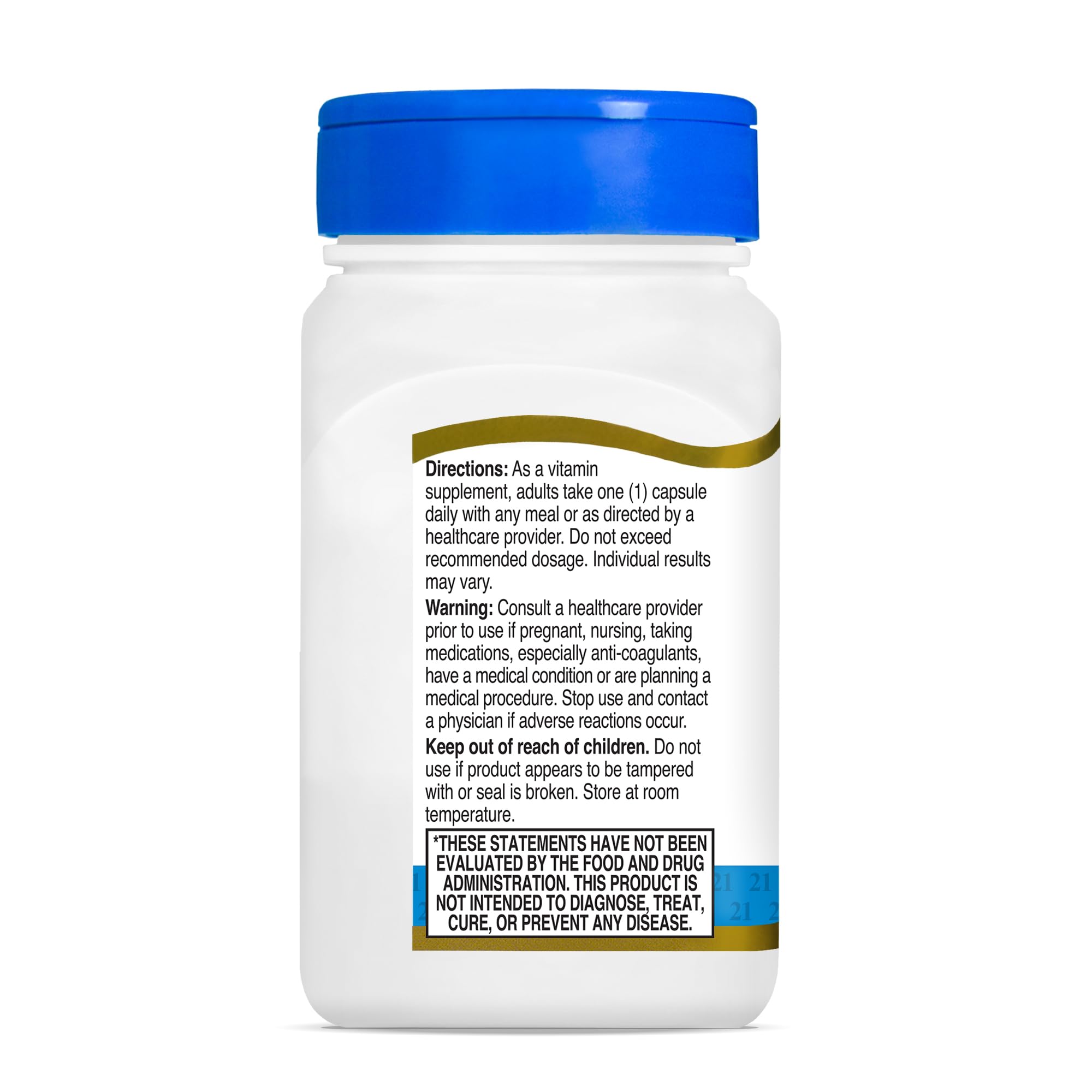 21st Century K2 MK-7 vegan dietary supplement for daily use