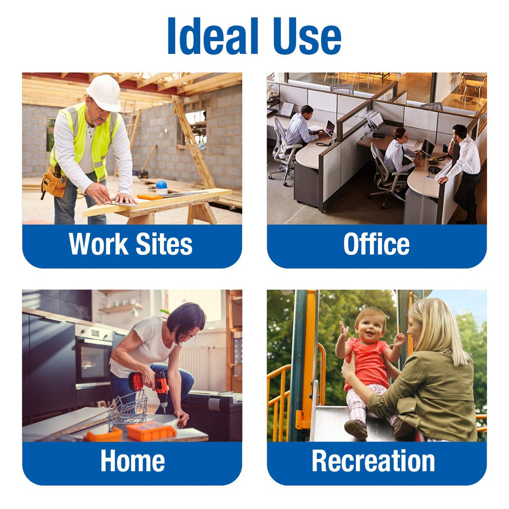 Wall-mountable 24/7 First Aid kit saves space in facilities.