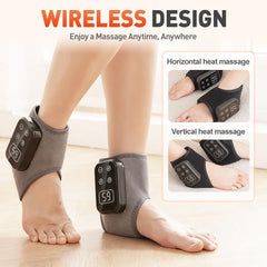 2PC Triple Method Massager 3D heating deep kneading sessions