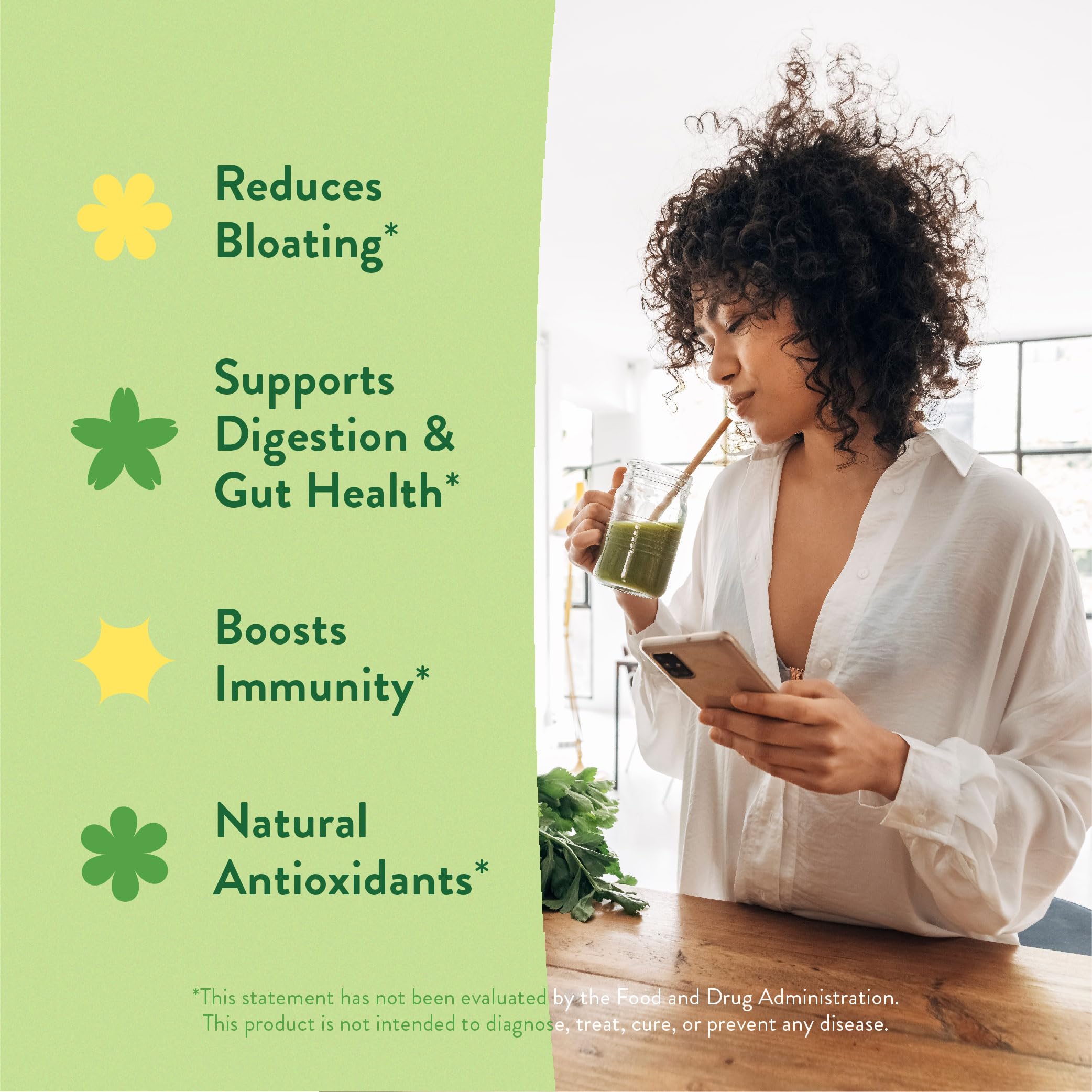 360 Nutrition digestive enzymes and probiotics promote smoother, more balanced digestion.