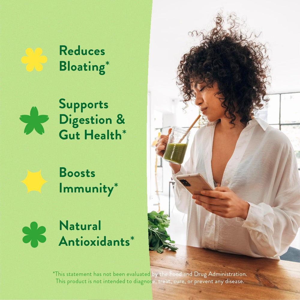 360 Nutrition digestive enzymes and probiotics promote smoother, more balanced digestion.
