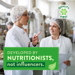 Stirring 360 Nutrition Super Greens into water for quick energy and digestion boost