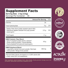 38TERA DMN plant-based ingredients collage ready to support gut health