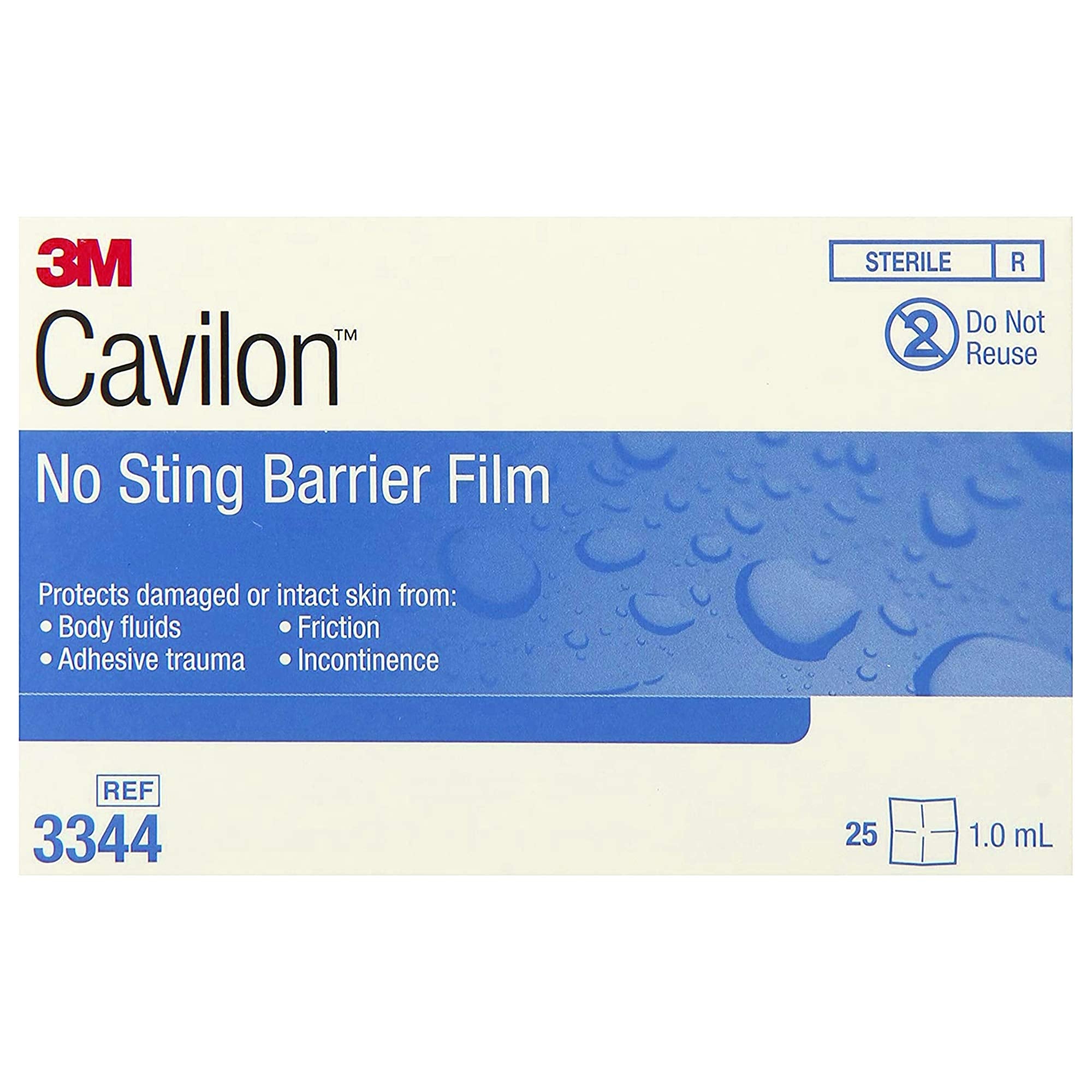 Close-up of Cavilon barrier film wipe shows sterile design and durability.