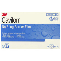 Close-up of Cavilon barrier film wipe shows sterile design and durability.