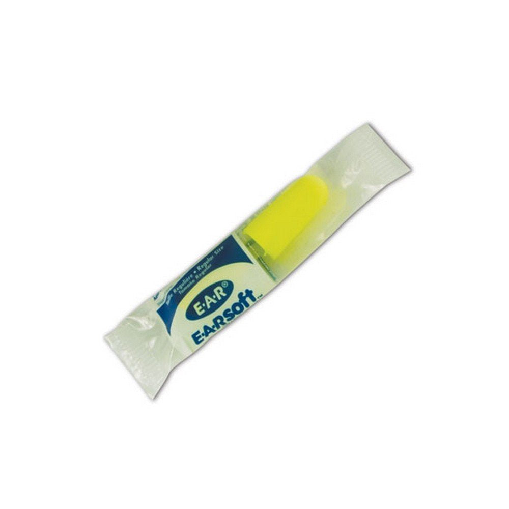 3M earplugs in dispenser showing 200 pairs for convenient restock and use