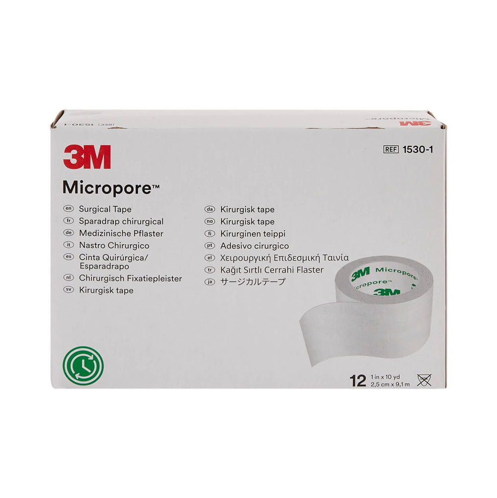 Aplicación en piel con 3M Micropore, adhesión suave y sin irritación